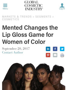 Mented Changes the Lip Gloss Game for Women of Color