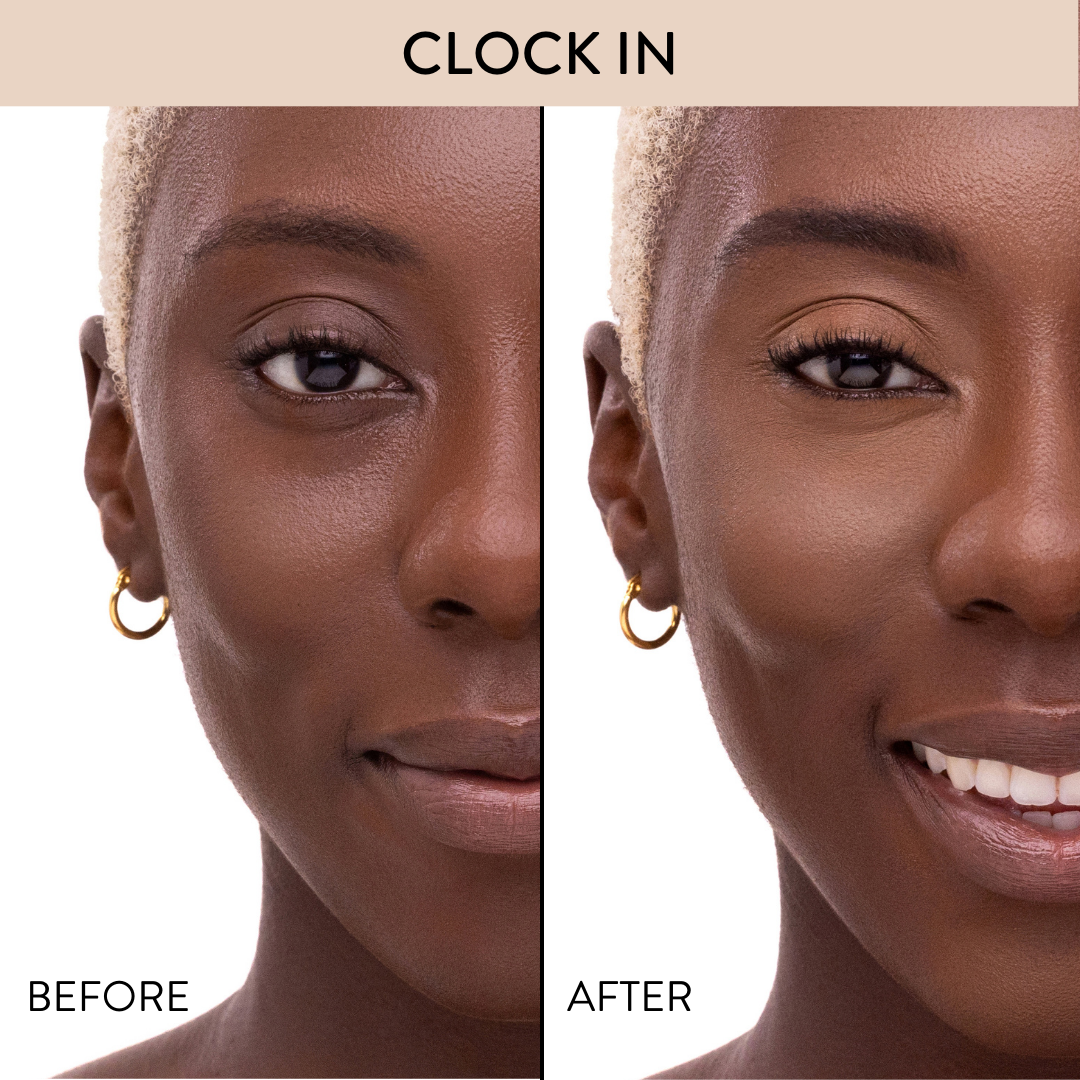 Clock In - rich skin with neutral undertones